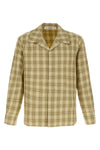 ignacio shirt in structured cotton and linen twill