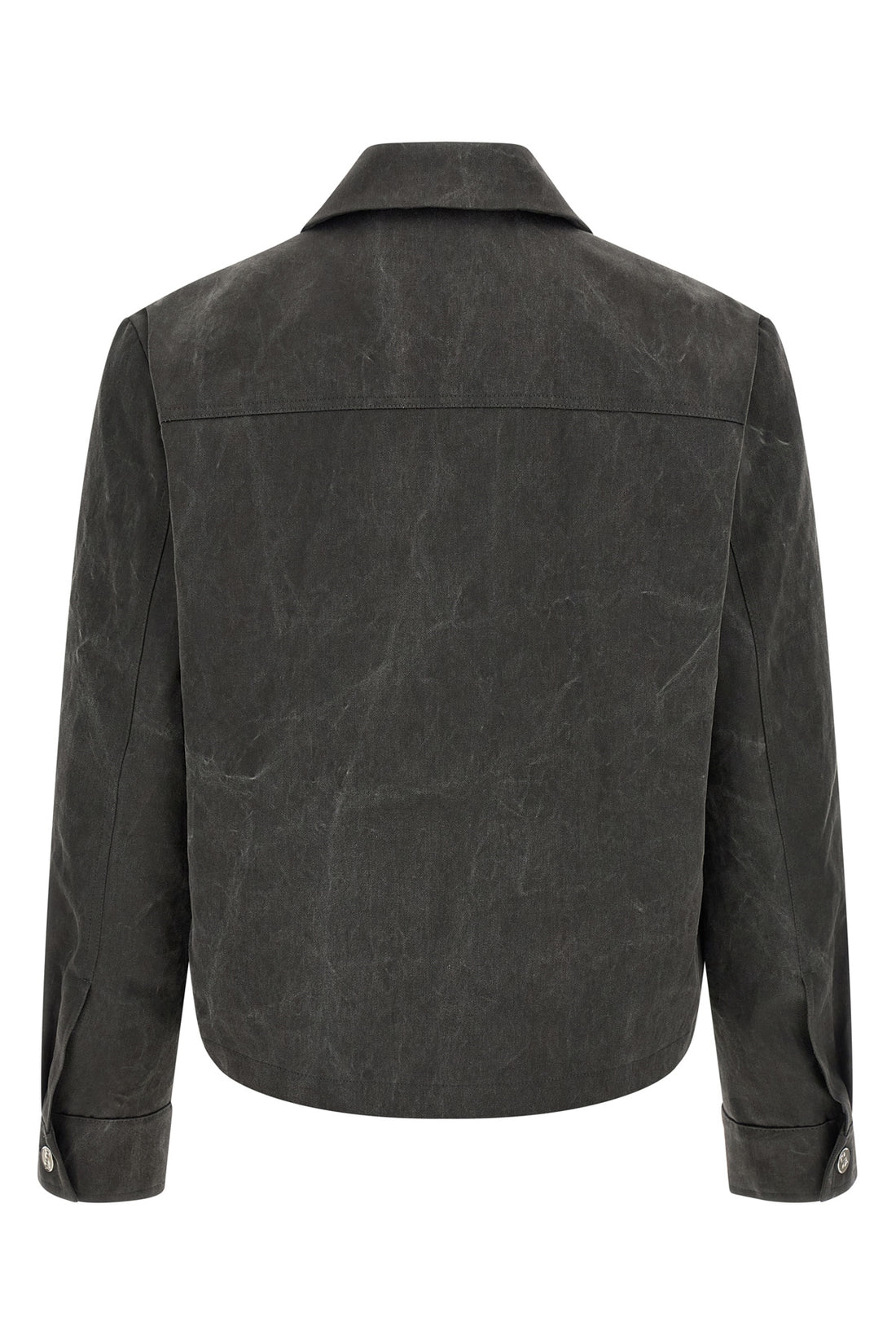 SÉFR XL tazio jacket in italian cotton fabric dyed in a marble-effect garment