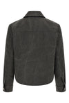 tazio jacket in italian cotton fabric dyed in a marble-effect garment