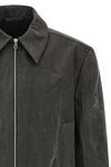 tazio jacket in italian cotton fabric dyed in a marble-effect garment