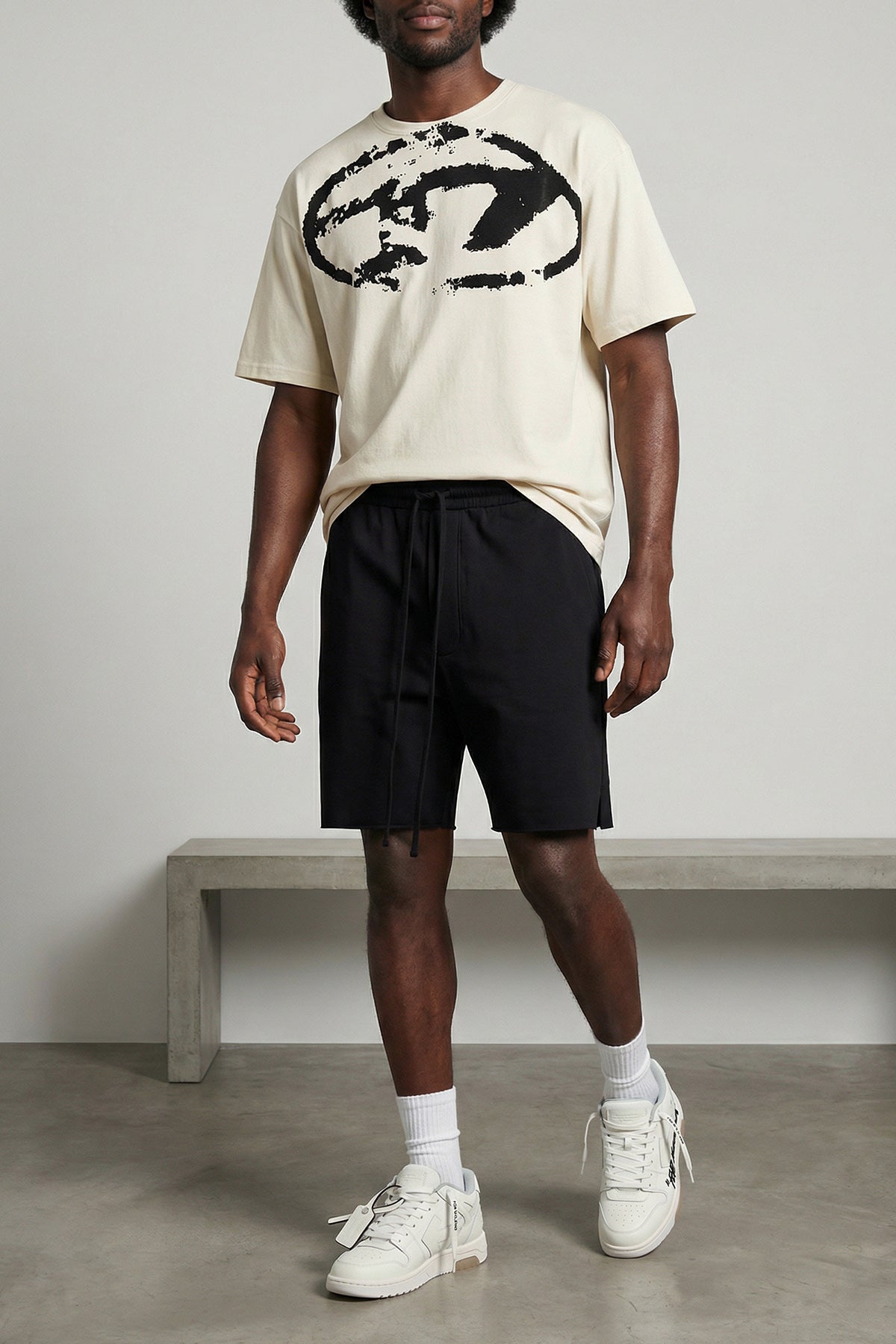 513 stretch cotton jersey bermuda shorts