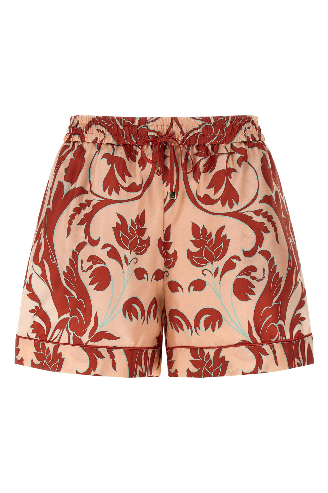 F.R.S. - FOR RESTLESS SLEEPERS L lissipa shorts in all-over braque geometry print silk twill