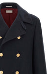 the brunello cucinelli double-breasted coat