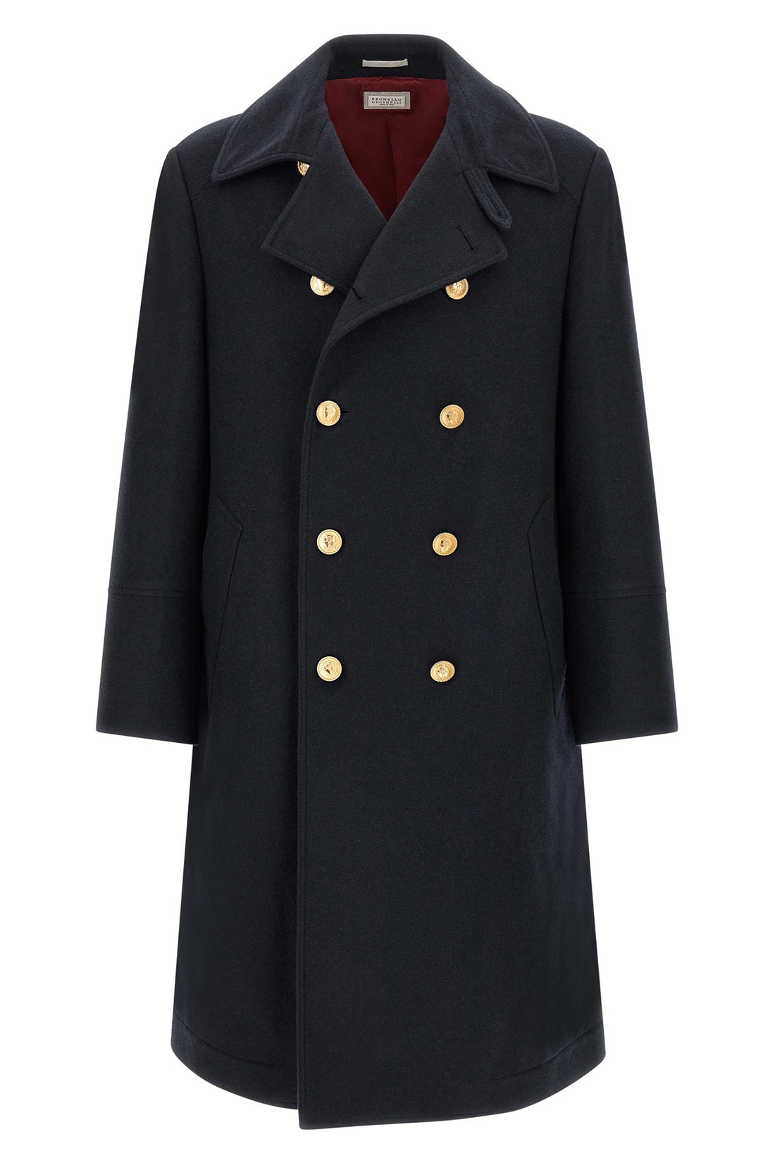 BRUNELLO CUCINELLI 50 the brunello cucinelli double-breasted coat
