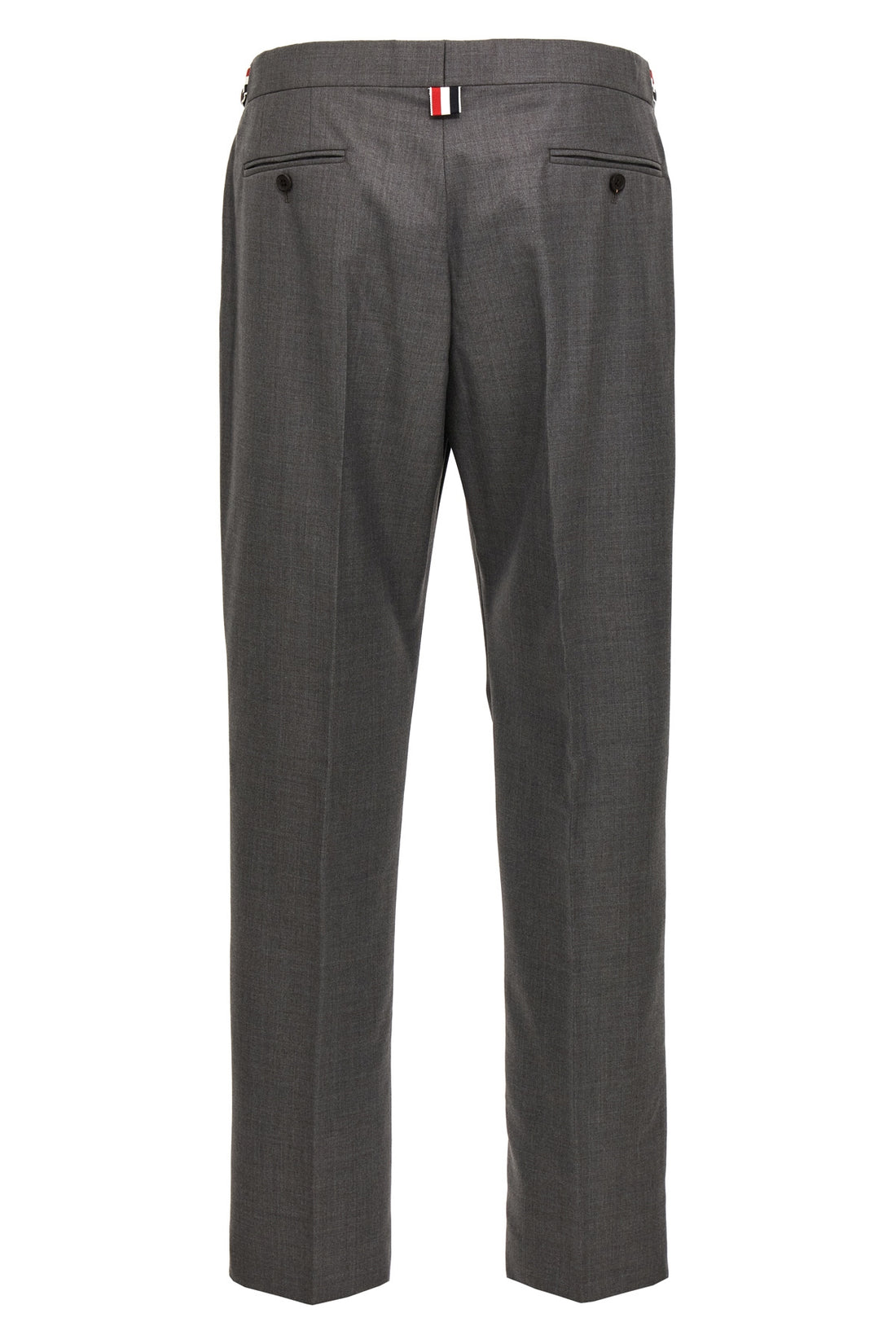 THOM BROWNE 0 super 1120s wool twill trousers
