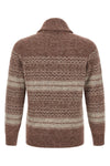 the brunello cucinelli nordic jacquard cardigan