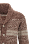 the brunello cucinelli nordic jacquard cardigan