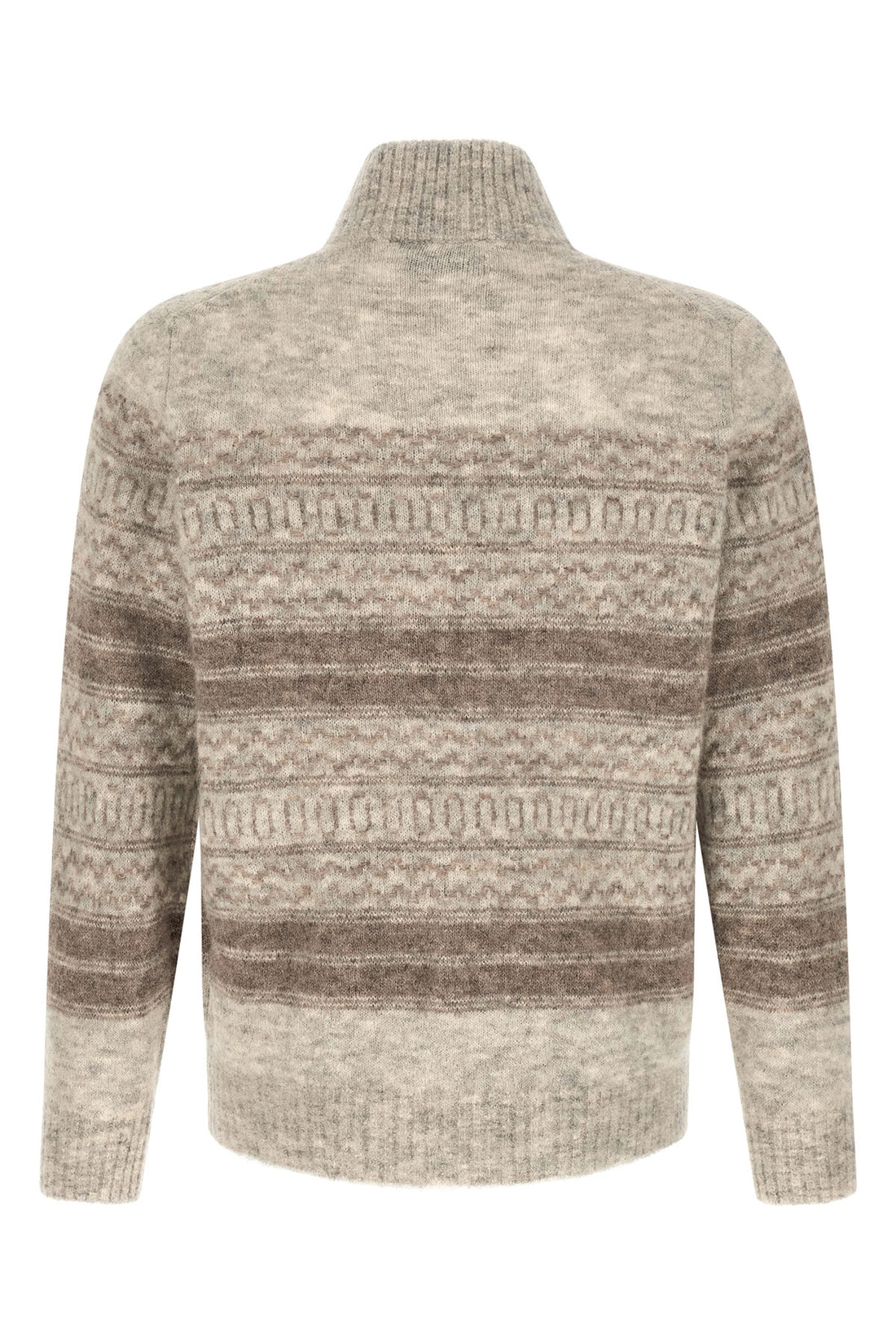 BRUNELLO CUCINELLI 48 brunello cucinellis nordic jacquard cardigan
