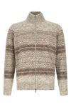brunello cucinellis nordic jacquard cardigan
