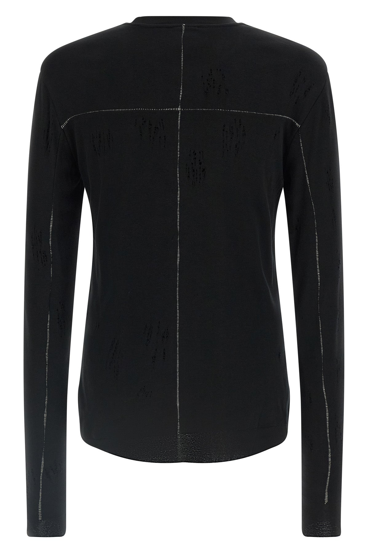 the thom krom m ts 969 long sleeve t-shirt in lightweight pure cotton jersey
