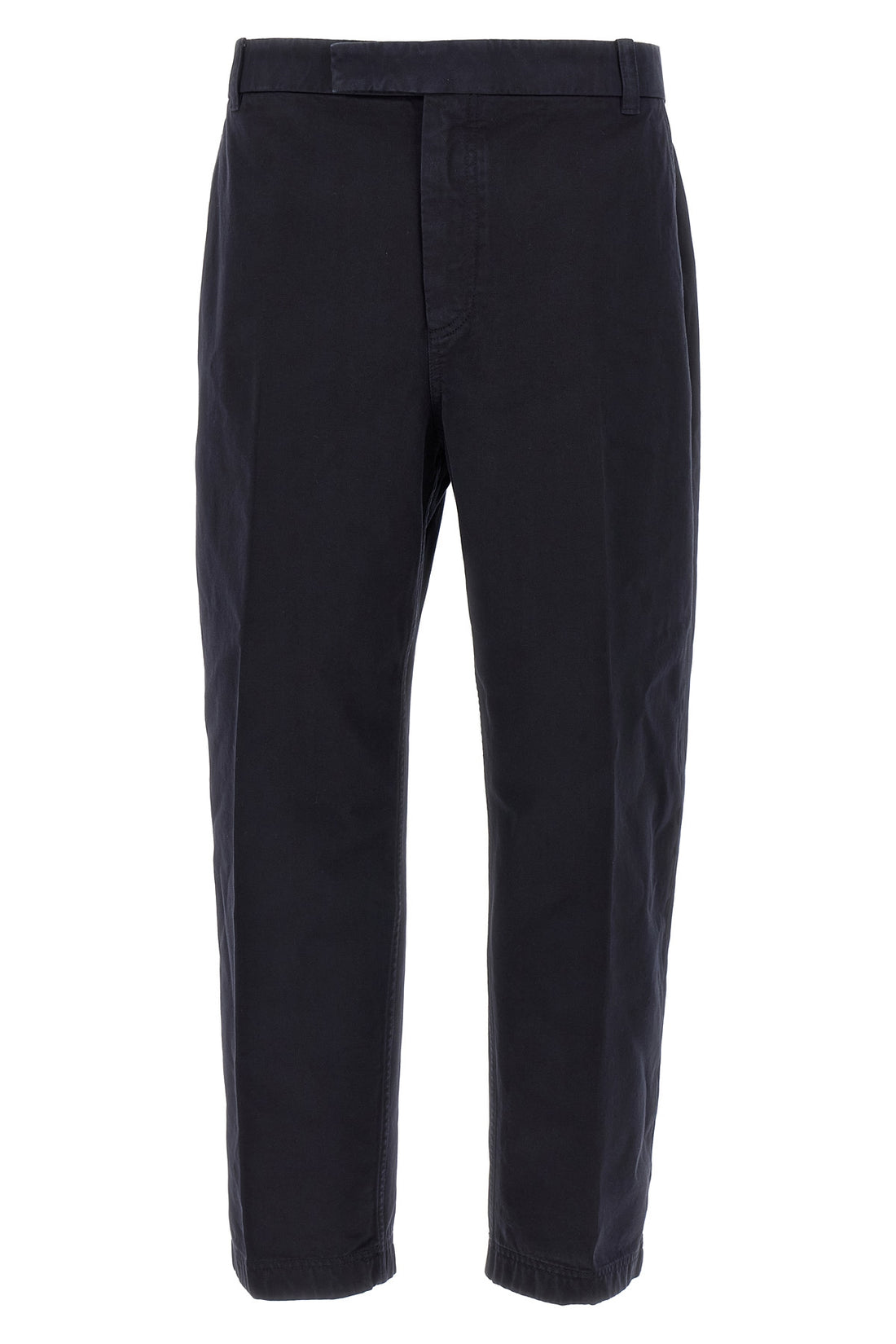 THOM BROWNE 3 utility trousers in garment-dyed cotton twill