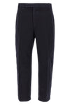 utility trousers in garment-dyed cotton twill