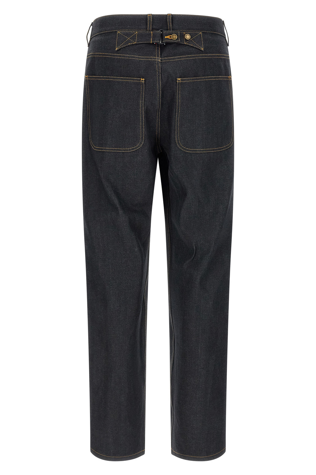 THOM BROWNE 3 japanese selvedge cotton denim jeans