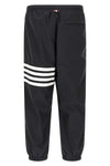 track shiny ripstop joggers