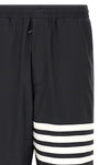 track shiny ripstop joggers