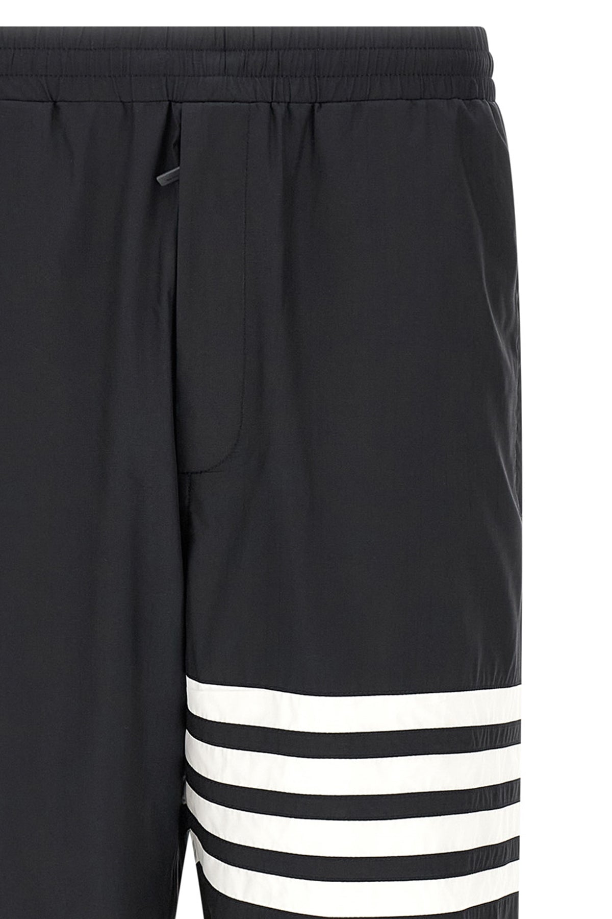 track shiny ripstop joggers