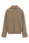 the brunello cucinelli sparkling english ribbed knit cardigan sets new standar