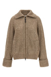 the brunello cucinelli sparkling english ribbed knit cardigan sets new standar