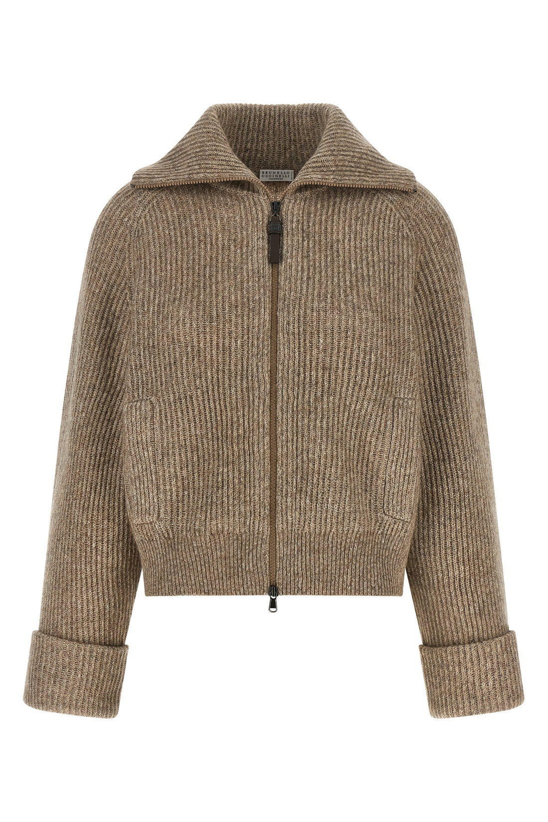 BRUNELLO CUCINELLI S cashmere and vicuña mélange knit cardigan