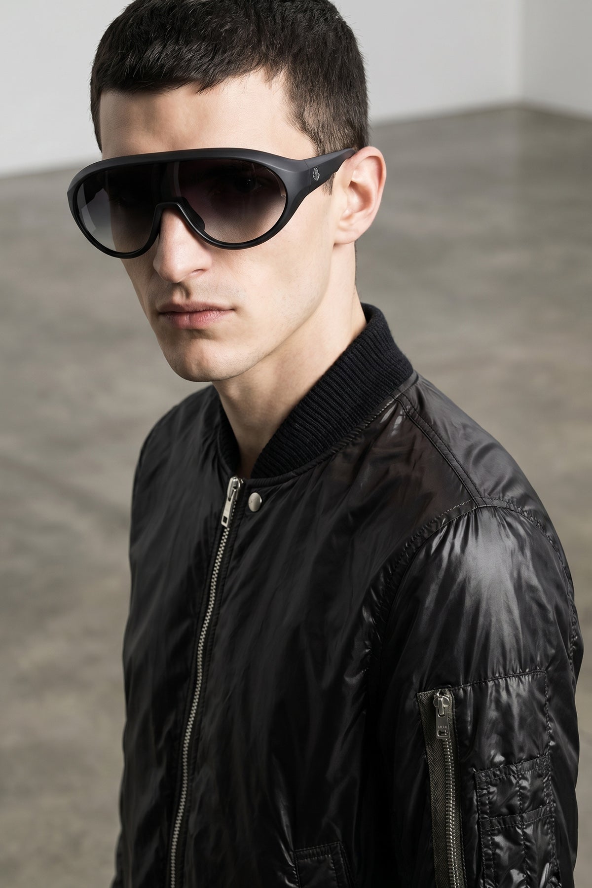 moncler + rick owens sunglasses in bio nylon