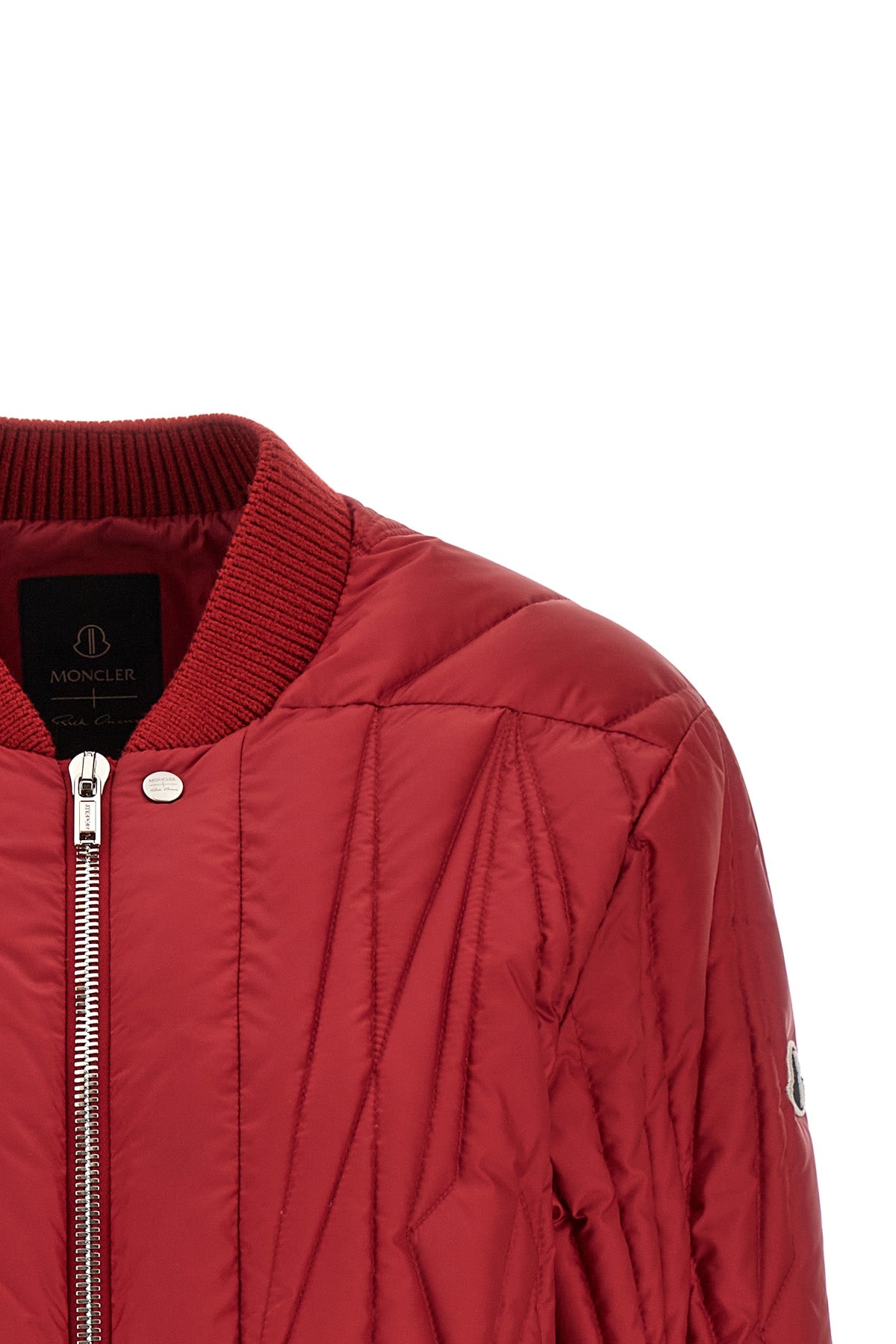 moncler + rick owens geocamo flight down jacket in saison longue