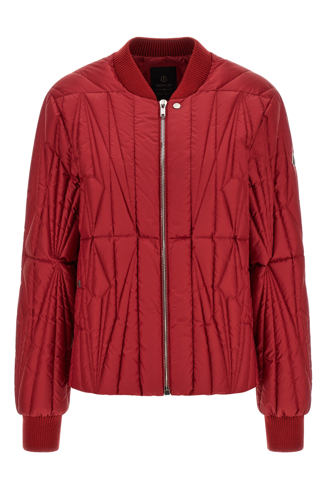 RICK OWENS 0 moncler + rick owens geocamo flight down jacket in saison longue