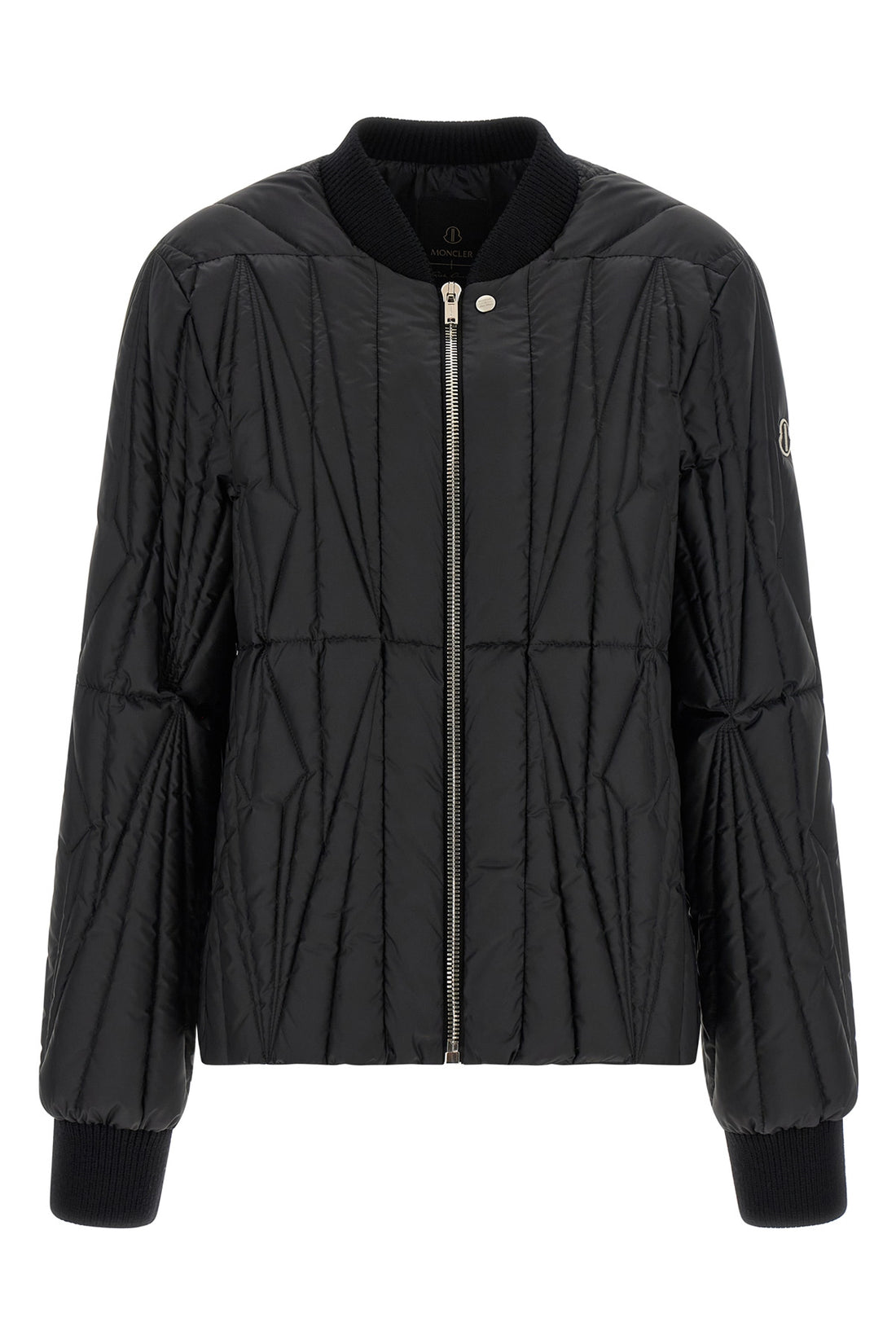 RICK OWENS 0 moncler + rick owens geocamo flight down jacket in saison longue