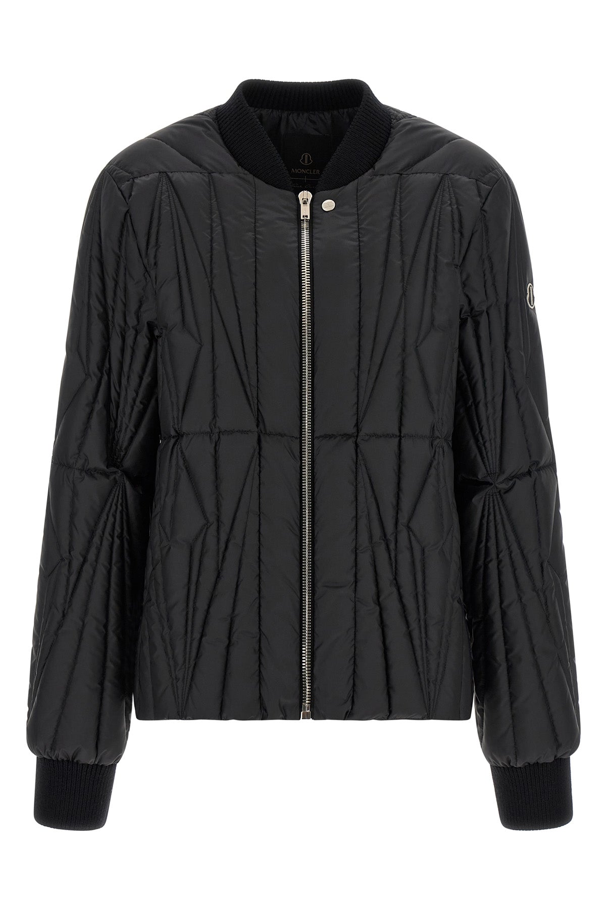 moncler + rick owens geocamo flight down jacket in saison longue