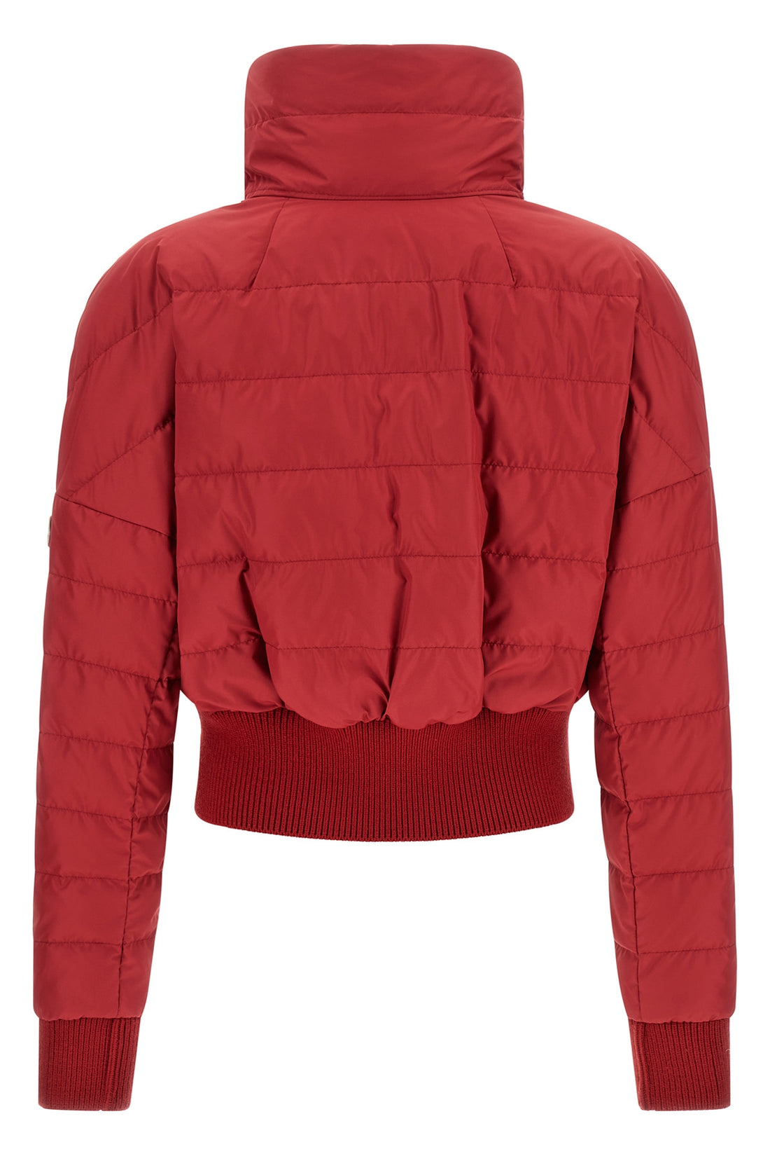 RICK OWENS 1 moncler + rick owens cropped down jacket in quilted saison longue