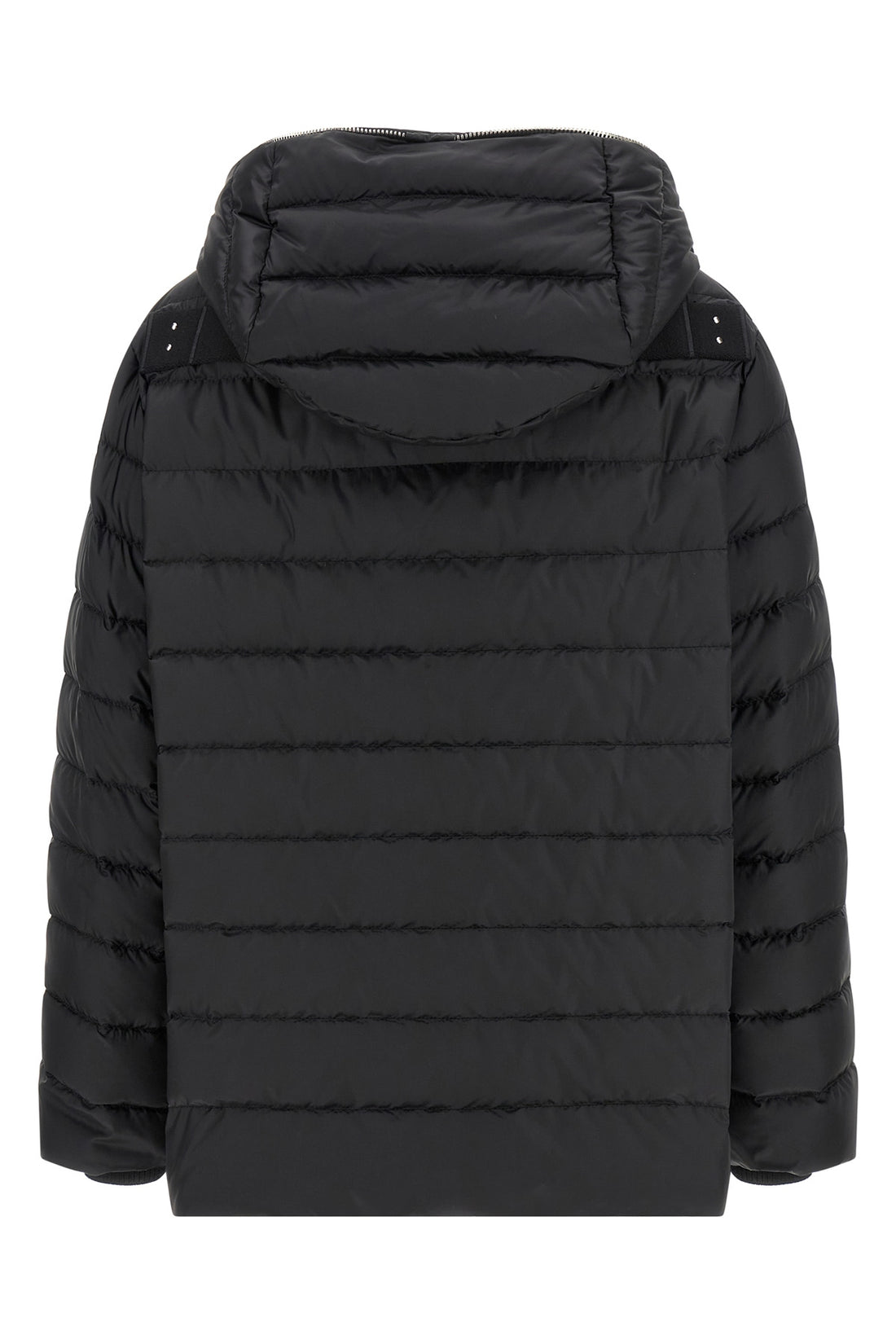 RICK OWENS 0 moncler + rick owens ziplock down jacket in quilted saison longue