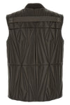 moncler + rick owens geocamo flight leather vest