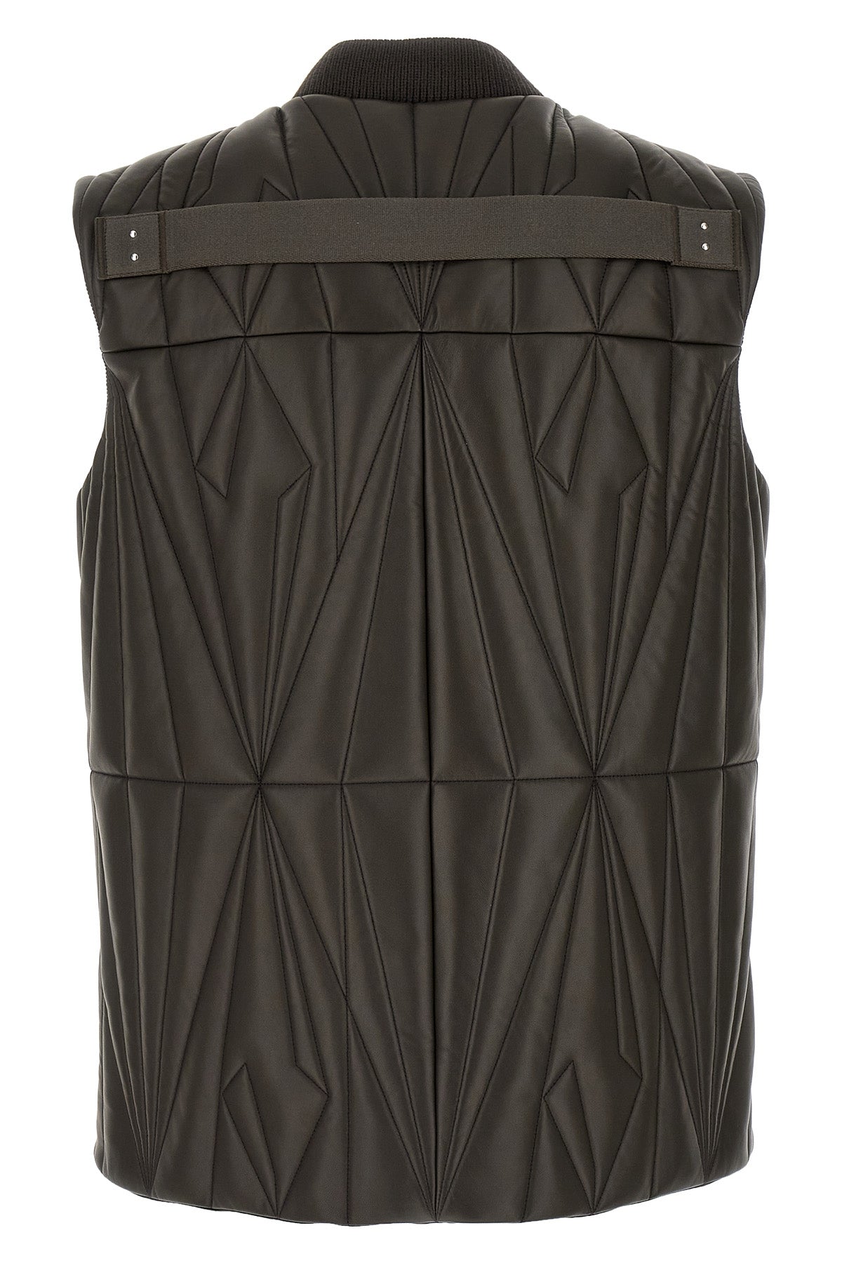 moncler + rick owens geocamo flight leather vest