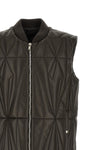 moncler + rick owens geocamo flight leather vest