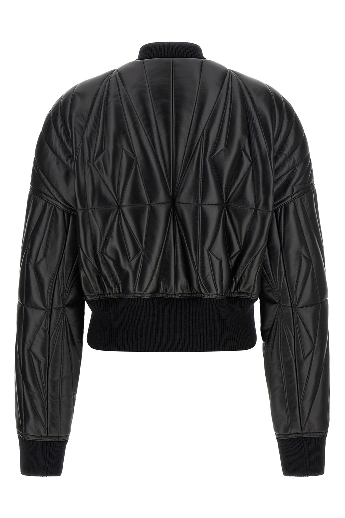 RICK OWENS 2 moncler + rick owens geocamo leather bomber jacket