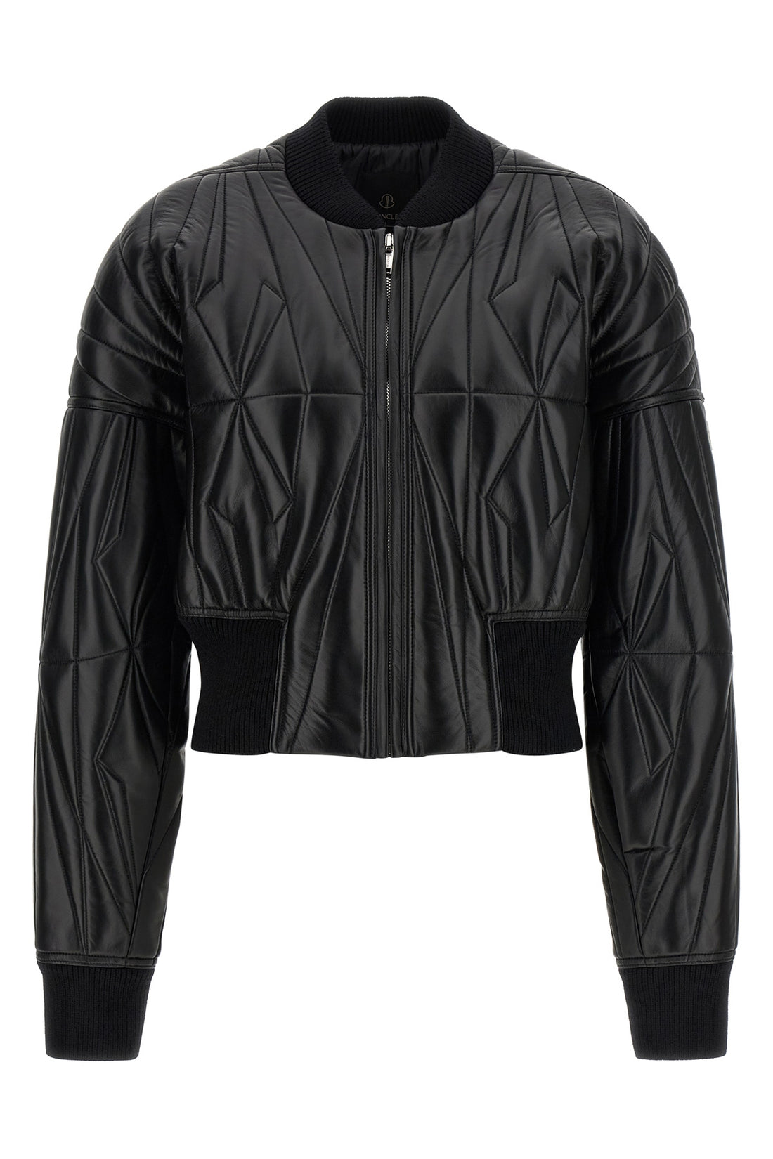 RICK OWENS 2 moncler + rick owens geocamo leather bomber jacket
