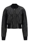 moncler + rick owens geocamo leather bomber jacket