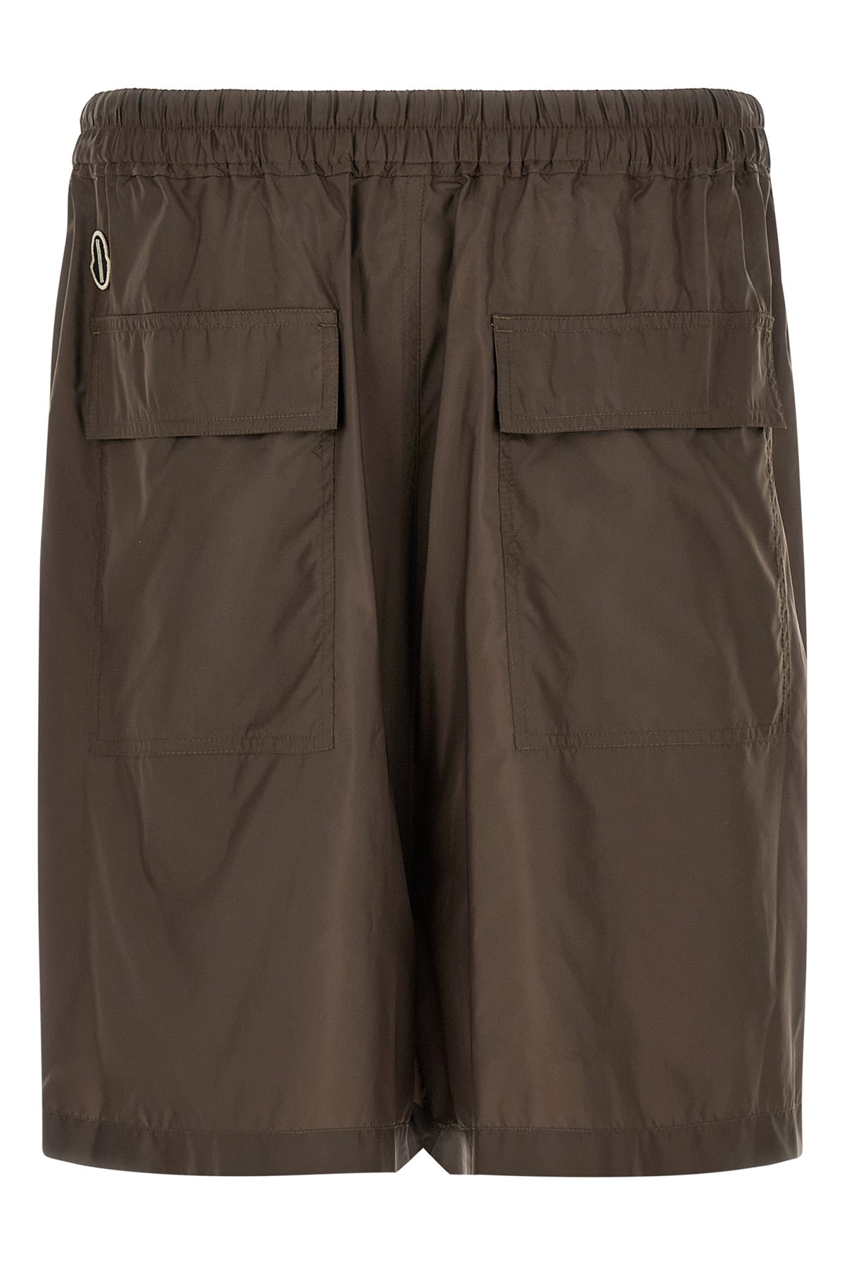 moncler + rick owens kiltshorts bermuda short in technical fabric
