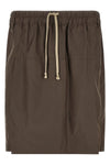 moncler + rick owens kiltshorts bermuda short in technical fabric