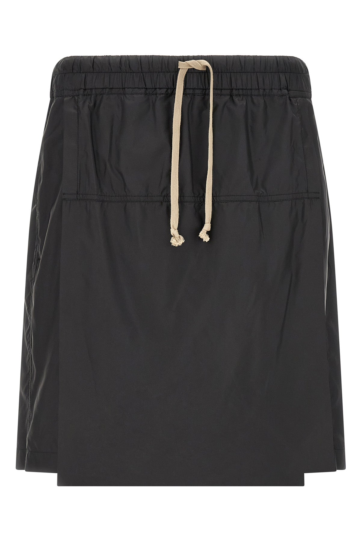 moncler + rick owens kiltshorts bermuda shorts in technical fabric