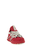 moncler + rick owens trailgrip megalace sneakers in stretch ripstop