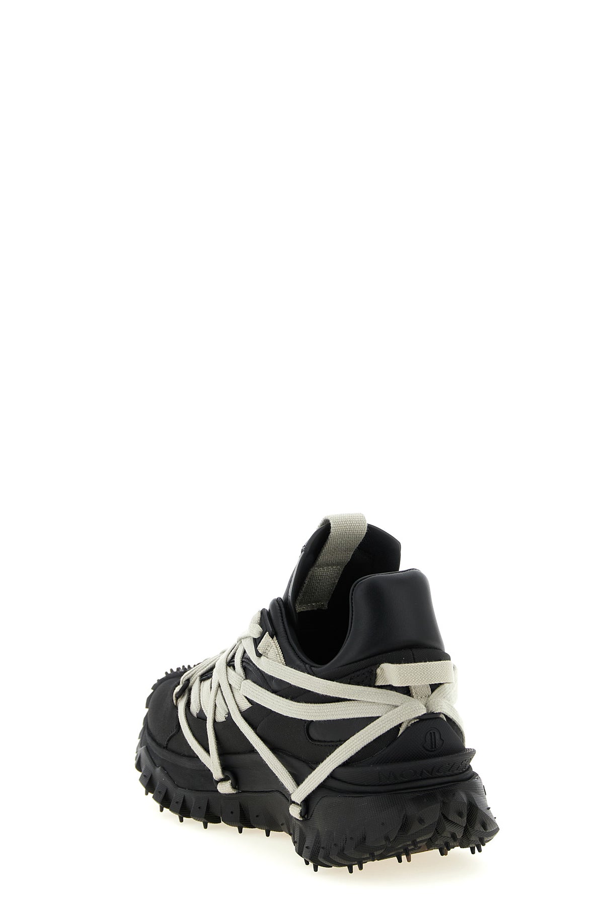 moncler + rick owens trailgrip megalace sneakers in stretch ripstop