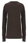 moncler + rick owens t-shir girder t in stretch cotton jersey