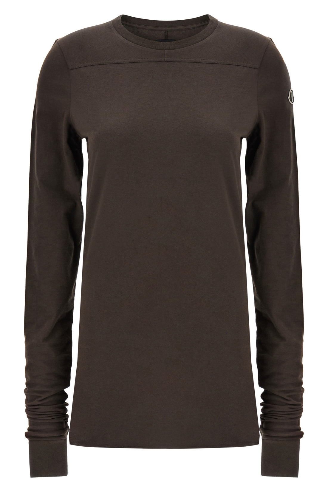 RICK OWENS S moncler + rick owens t-shir girder t in stretch cotton jersey