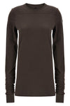 moncler + rick owens t-shir girder t in stretch cotton jersey