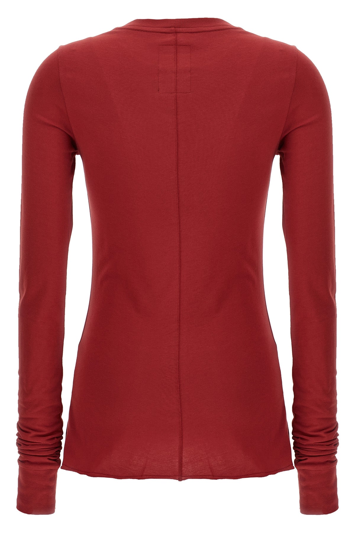 moncler + rick owens girder t-shirt in stretch cotton jersey