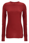 moncler + rick owens girder t-shirt in stretch cotton jersey