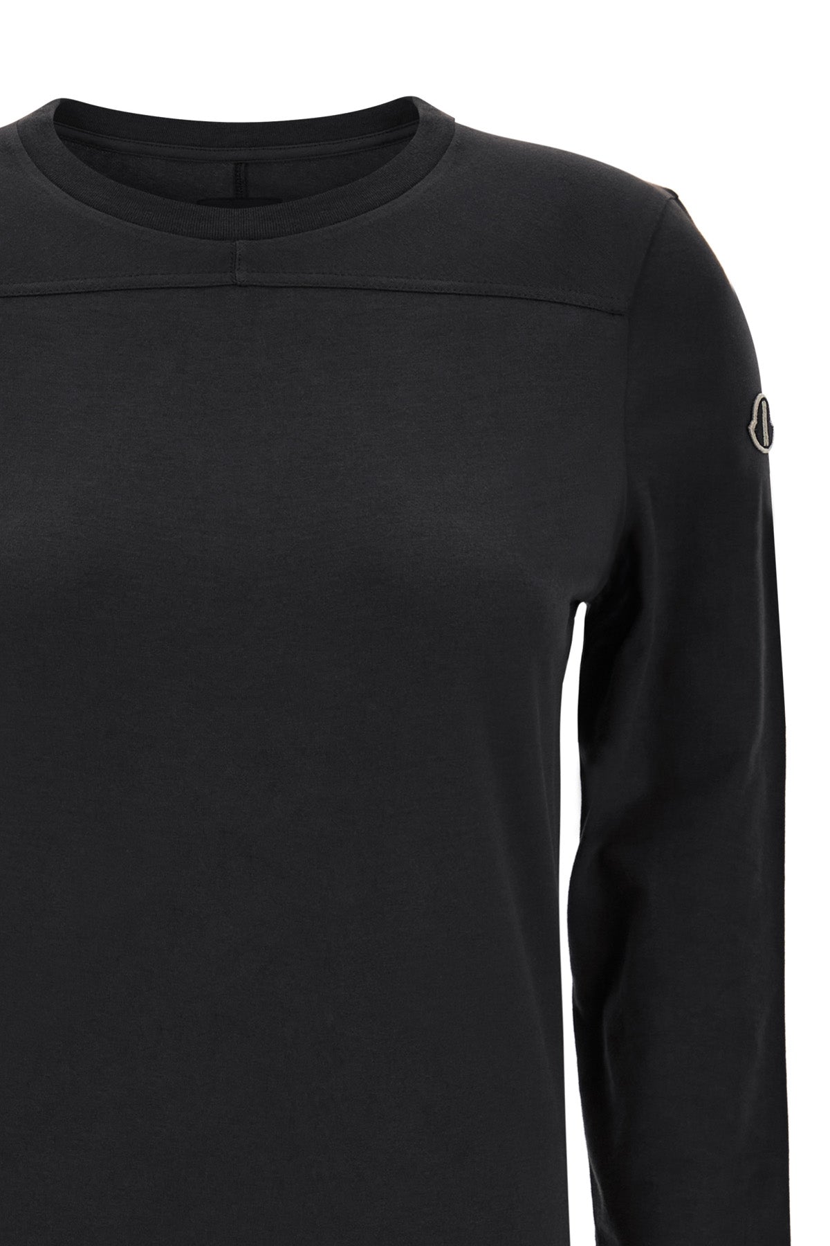 moncler + rick owens capsule t-shir girder t in stretch cotton jersey