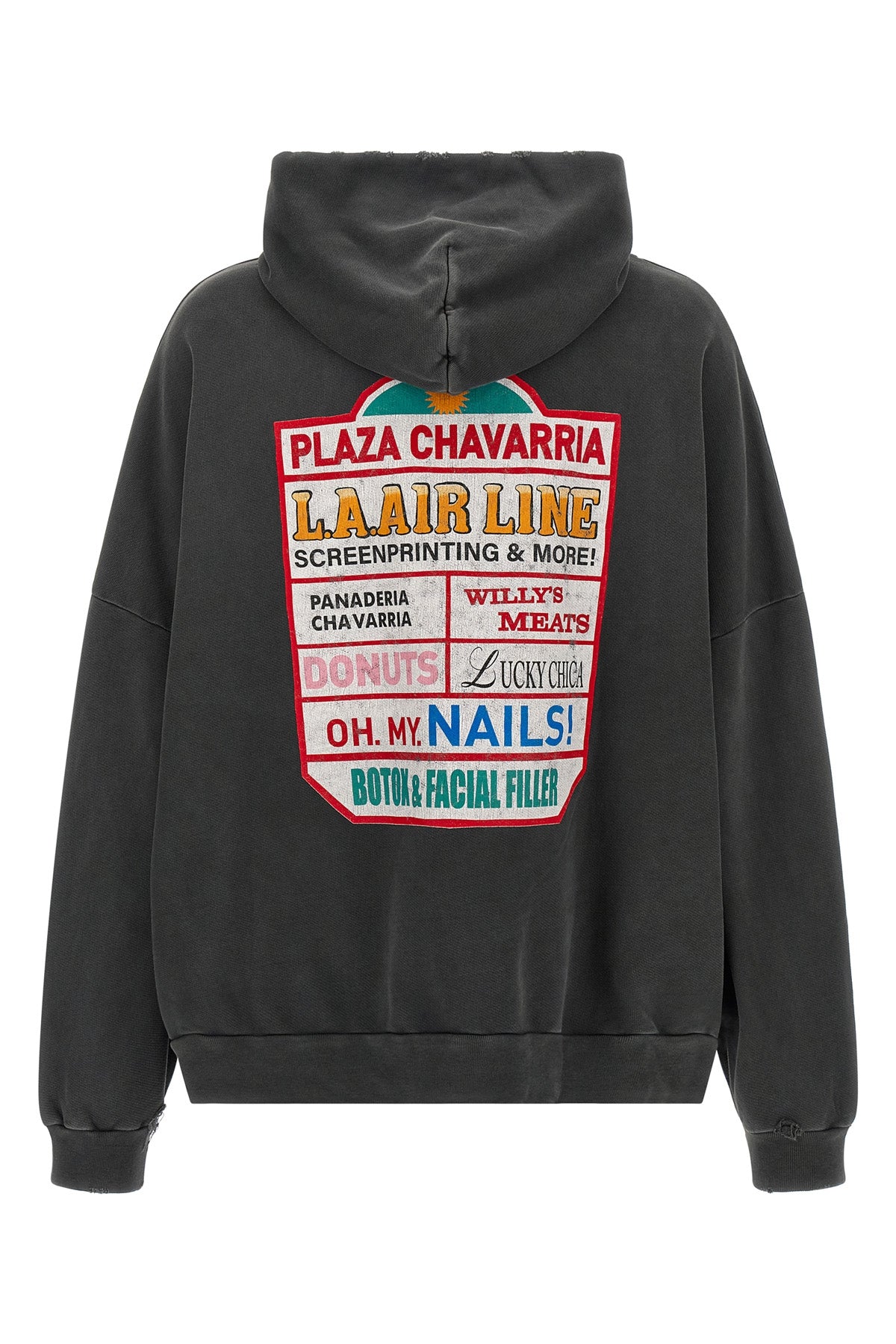 the willy chavarria plaza chavarria hooligan zip hoodie