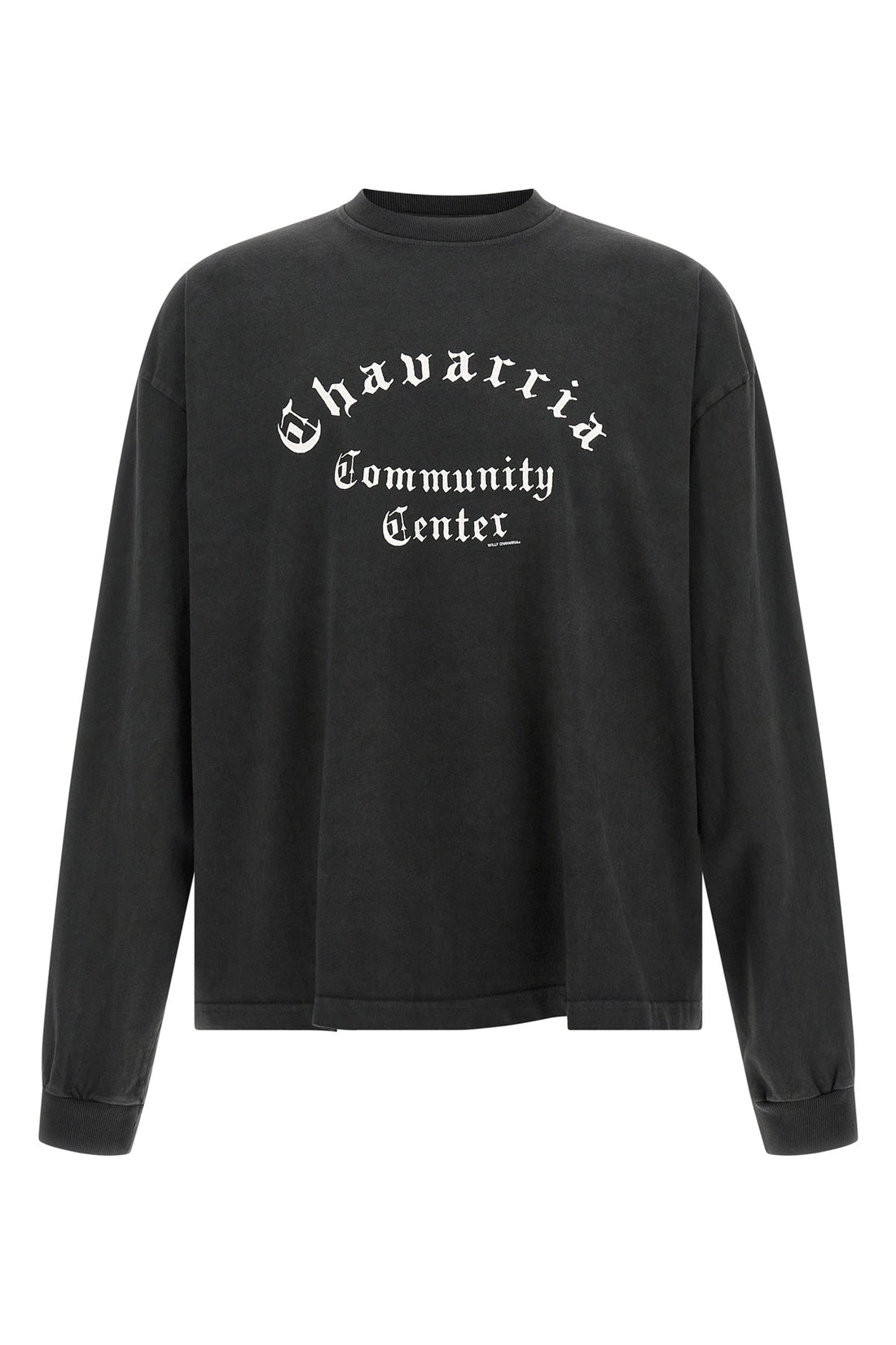 WILLY CHAVARRIA L the willy chavarria community center long-sleeved t-shirt