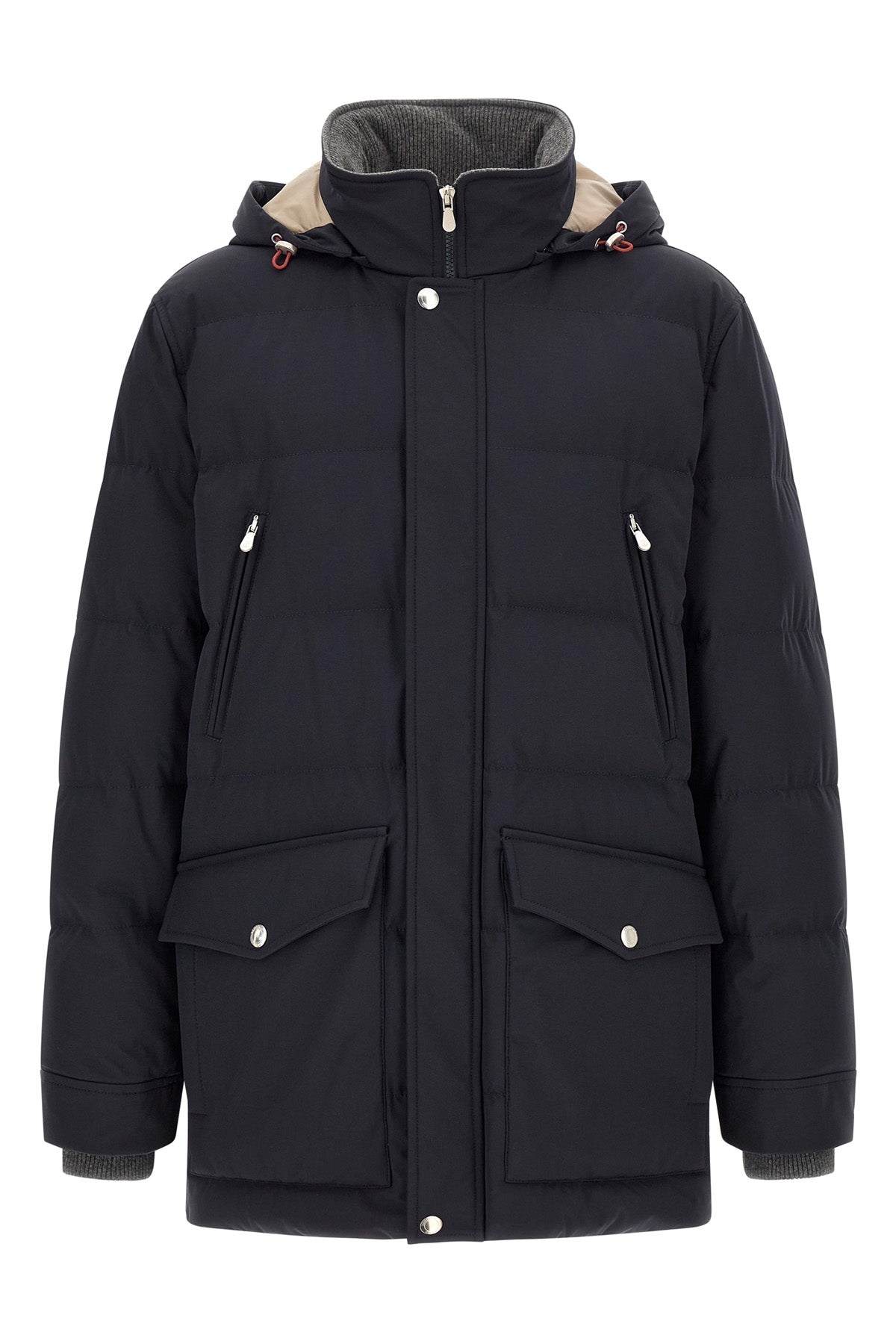 the brunello cucinelli goose feather padded parka